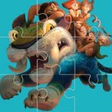 Игра Пазлы Семейка Крудс | The Croods Jigsaw